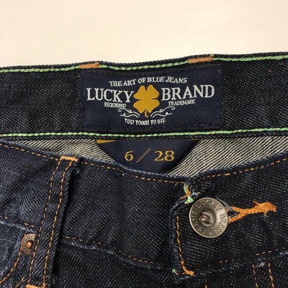 Lucky Brand abbey cutoff jean shorts 6 / 28 - Picture 2 of 4